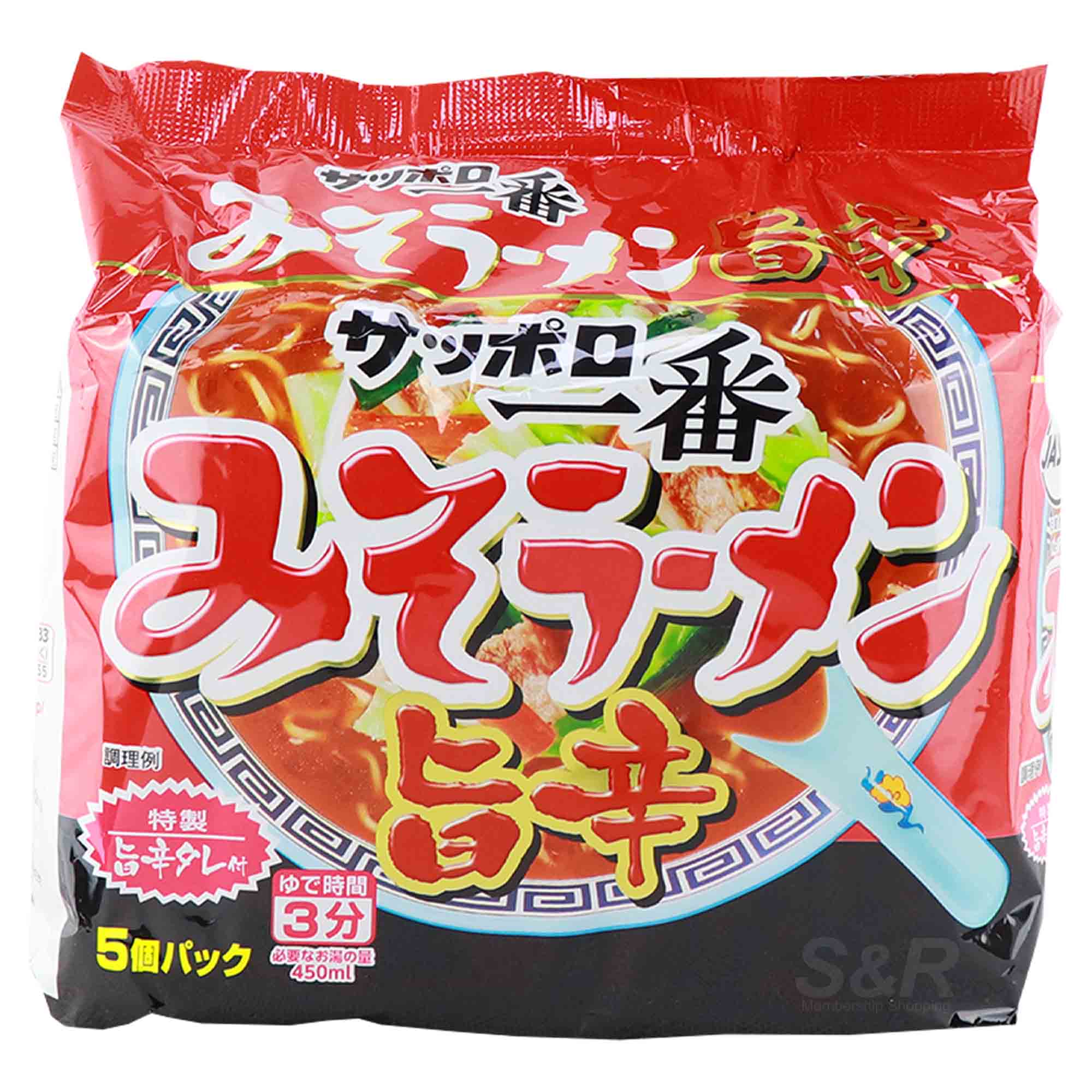 Sapporo Ichiban Umakara Ramen 5 packs Sapporo Ichiban Umakara Ramen 5 packs